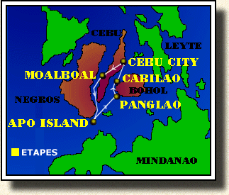LES VISAYAS MAP
